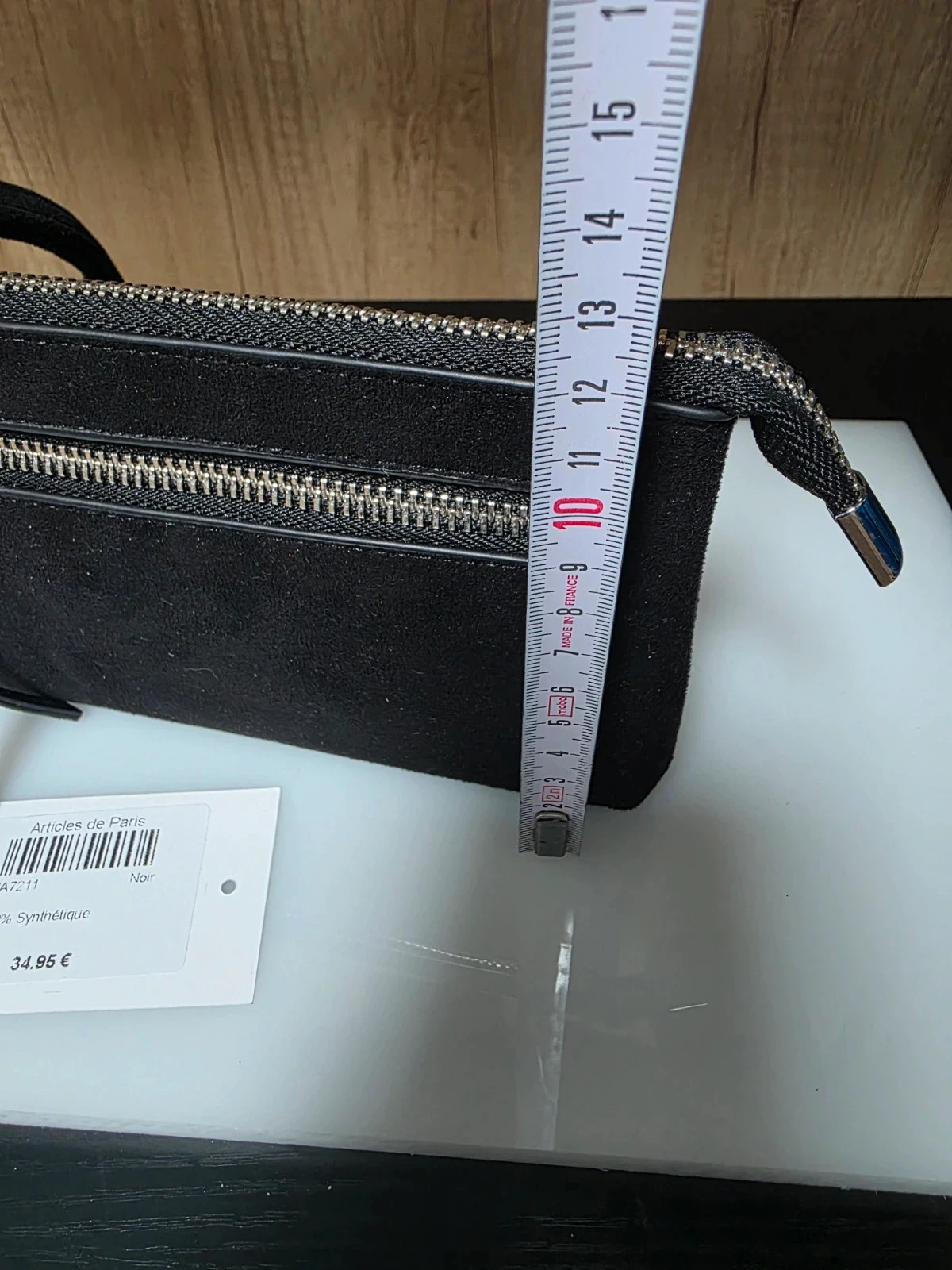 Black clutch bag - Articles de Paris – photo 4